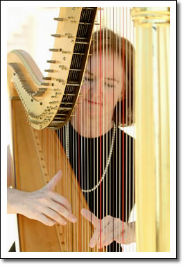 Harpist Adrienne Bridgewater